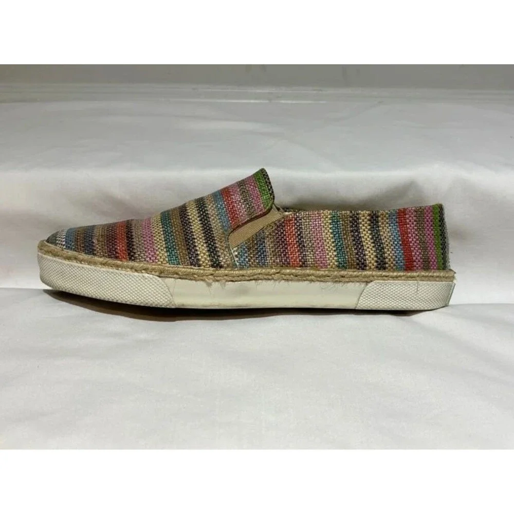 Jack Rogers Striped Espadrille Slip-Ons Size 8.5